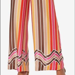 TRINA TURK LONG WEEKEND 2 MULTI PANT SZ 10